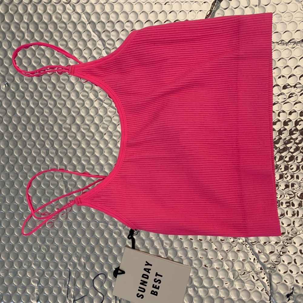 Aritzia Sunday Best Seamless Ribbed Cami